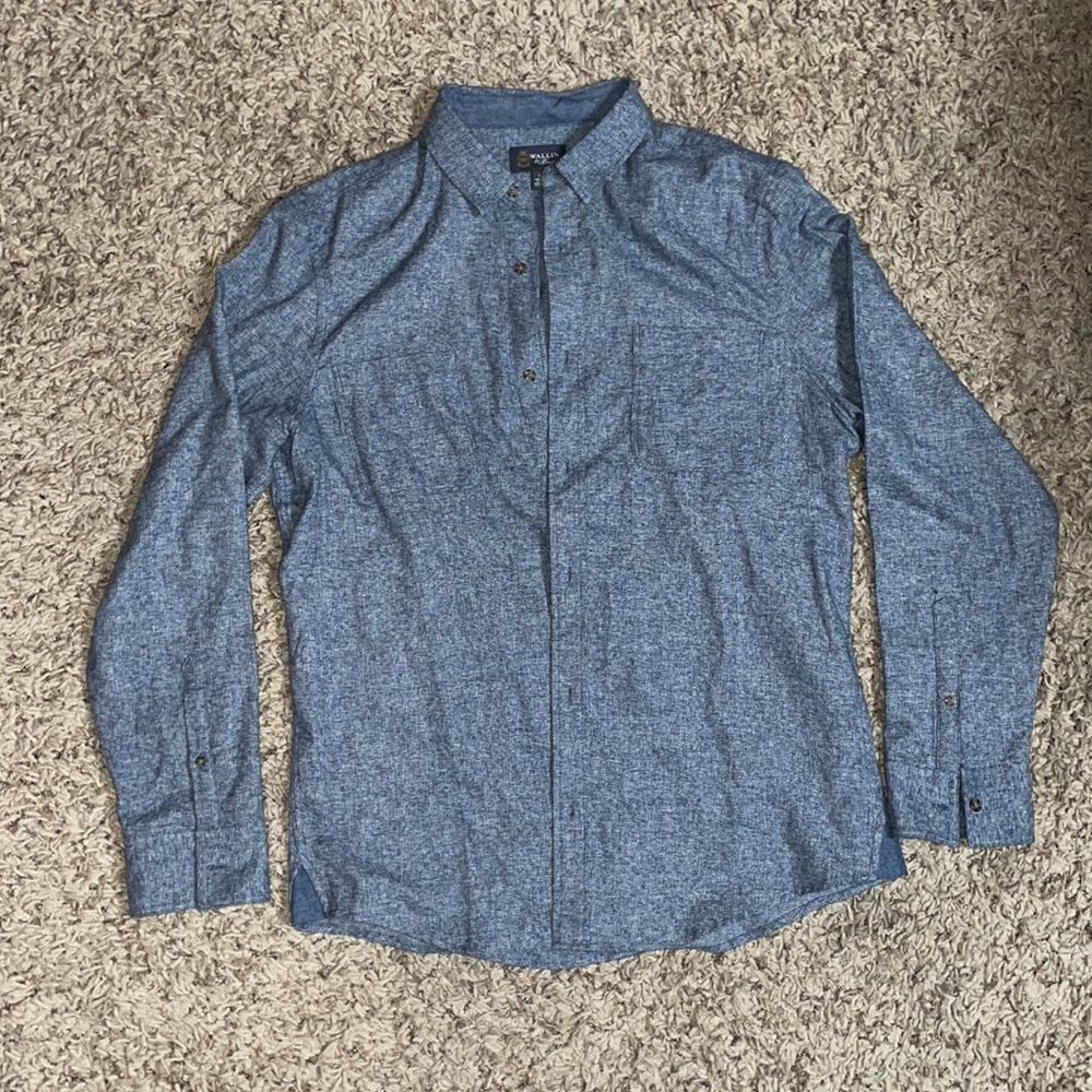 Wallin & Bros Chamois Buttondown Flannel